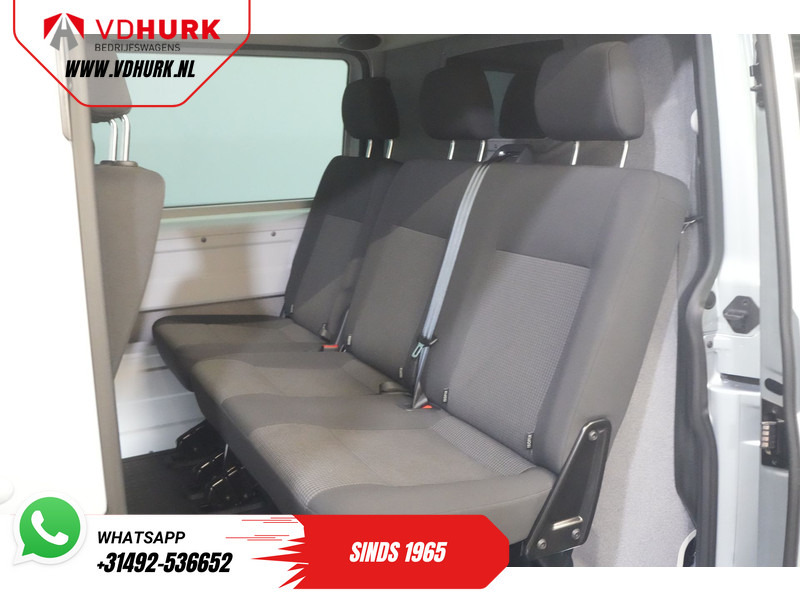 Small van, Combi van Volkswagen Transporter T6.1 2.0 TDI 150 pk DSG Aut. L2 DC Dubbel Cabine Highline BPM VRIJ! Adapt.Cruise/ LED/ 2xSchuifdeur/ Standkachel/ Carplay/ Stoel: picture 17