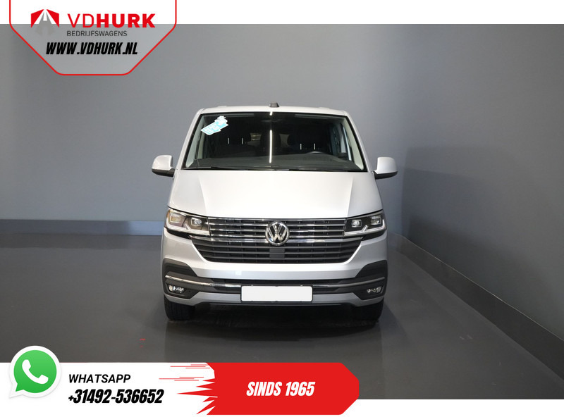 Small van, Combi van Volkswagen Transporter T6.1 2.0 TDI 150 pk DSG Aut. L2 DC Dubbel Cabine Highline BPM VRIJ! Adapt.Cruise/ LED/ 2xSchuifdeur/ Standkachel/ Carplay/ Stoel: picture 7