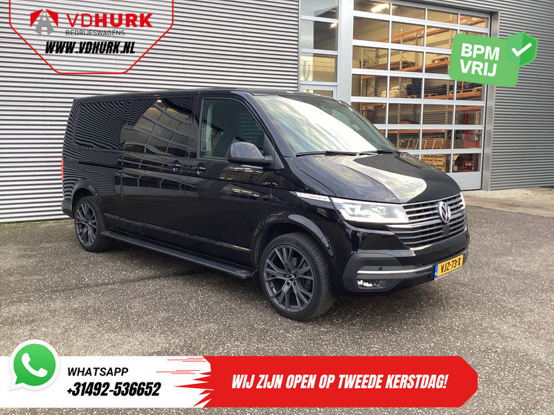 Volkswagen Transporter T6.1 2.0 TDI 150 pk DSG Aut. L2 DC Dubbel Cabine LED/ 20" LMV/ Elek. Schuifdeur/ Alpine/ Leder/ Climate/ Cruise/ Camera/ Trekhaa - Small van, Combi van: picture 1 Volkswagen Transporter T6.1 2.0 TDI 150 pk DSG Aut. L2 DC Dubbel Cabine LED/ 20" LMV/ Elek. Schuifdeur/ Alpine/ Leder/ Climate/ Cruise/ Camera/ Trekhaa - Small van, Combi van: picture 1