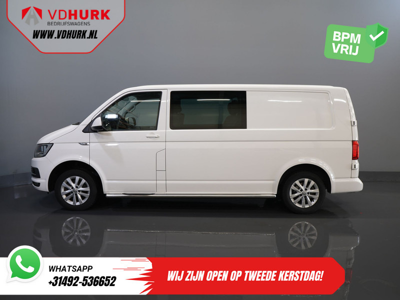 Small van, Combi van Volkswagen Transporter T6 2.0 TDI 150 pk DSG Aut. L2 Highline E6 DC Dubbel Cabine BPM VRIJ! Carplay/ Alarm/ Leder/ Cruise/ PDC/ Sidebars/ Trekhaak/ LMV: picture 10 Small van, Combi van Volkswagen Transporter T6 2.0 TDI 150 pk DSG Aut. L2 Highline E6 DC Dubbel Cabine BPM VRIJ! Carplay/ Alarm/ Leder/ Cruise/ PDC/ Sidebars/ Trekhaak/ LMV: picture 10