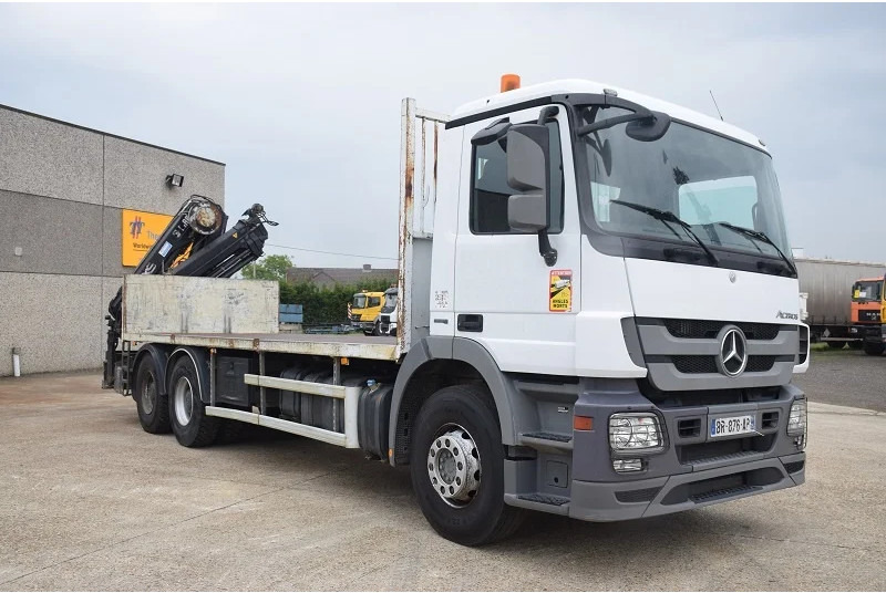 Mercedes-Benz Actros 2641 - Dropside/ Flatbed truck, Crane truck: picture 4 Mercedes-Benz Actros 2641 - Dropside/ Flatbed truck, Crane truck: picture 4