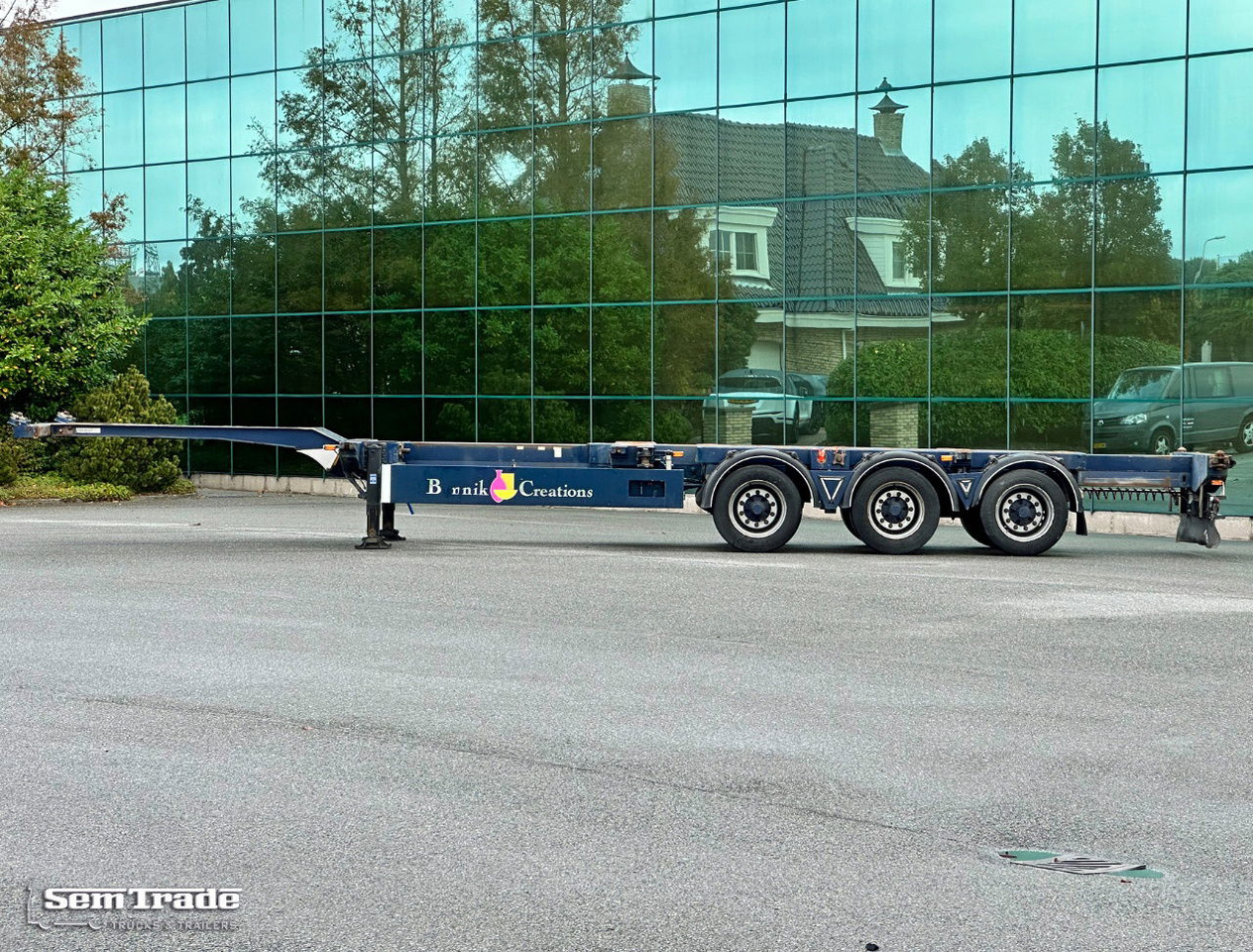 Burg BPO 15-27 Ccxhx BPW Axles Disc Brakes 40 FT. Chassis Lift Axle NEW APK - TUV - Container transporter/ Swap body semi-trailer: picture 2 Burg BPO 15-27 Ccxhx BPW Axles Disc Brakes 40 FT. Chassis Lift Axle NEW APK - TUV - Container transporter/ Swap body semi-trailer: picture 2