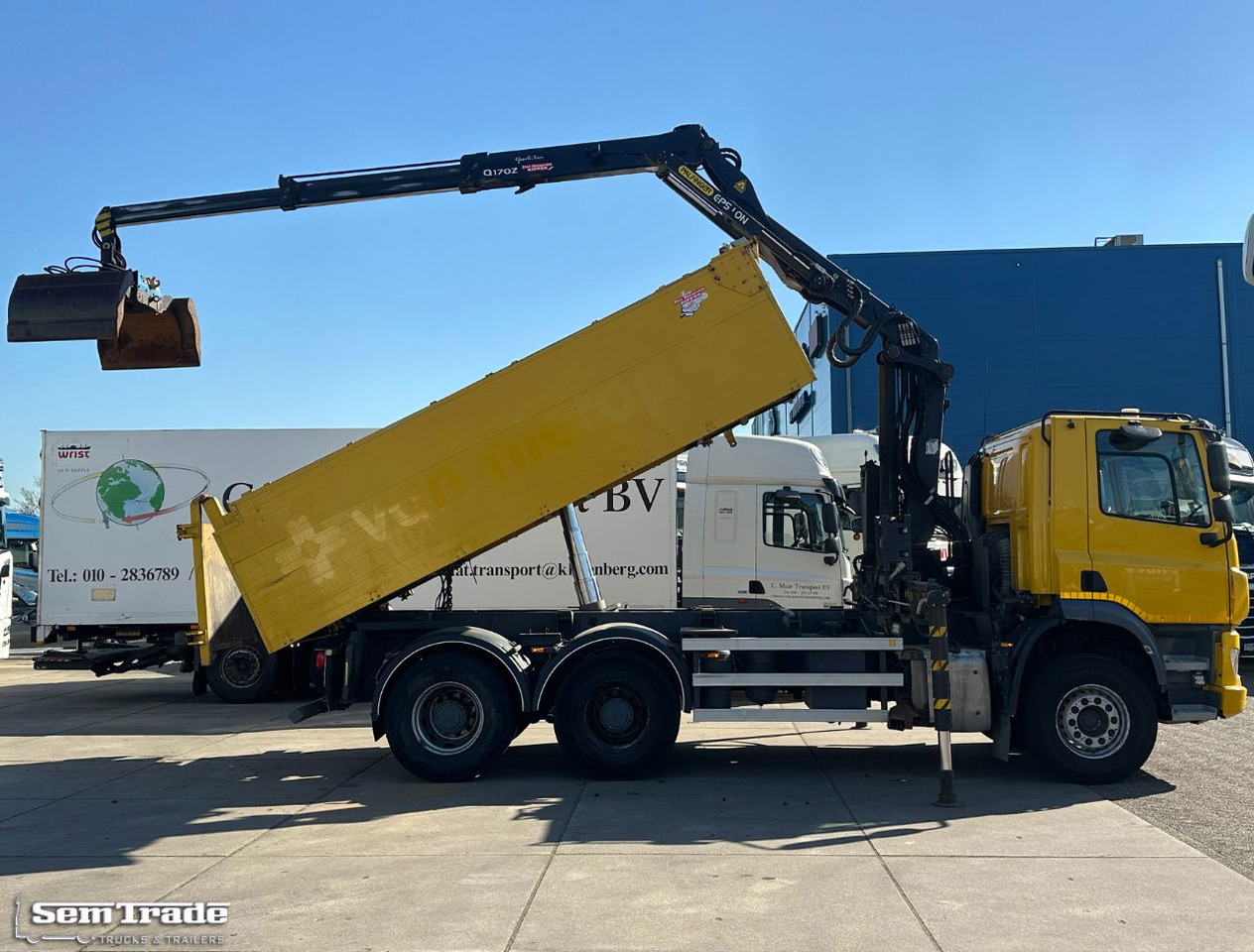 DAF CF 410 FAT 6X4 188.000 KM Palfinger 17 TON/Meter Kraan 2 Zijdige Ruizeveld K - Crane truck: picture 4 DAF CF 410 FAT 6X4 188.000 KM Palfinger 17 TON/Meter Kraan 2 Zijdige Ruizeveld K - Crane truck: picture 4