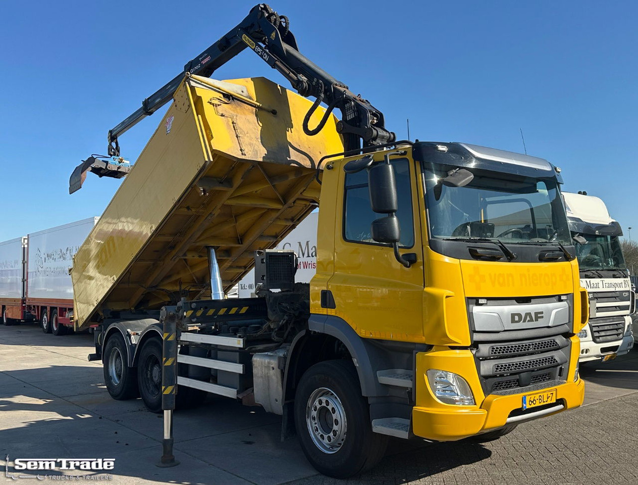 DAF CF 410 FAT 6X4 188.000 KM Palfinger 17 TON/Meter Kraan 2 Zijdige Ruizeveld K - Crane truck: picture 5 DAF CF 410 FAT 6X4 188.000 KM Palfinger 17 TON/Meter Kraan 2 Zijdige Ruizeveld K - Crane truck: picture 5