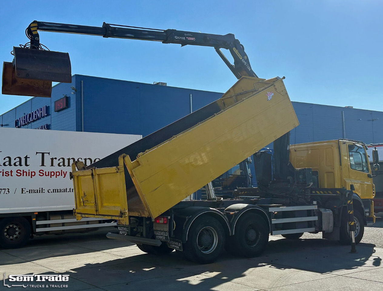 DAF CF 410 FAT 6X4 188.000 KM Palfinger 17 TON/Meter Kraan 2 Zijdige Ruizeveld K - Crane truck: picture 3 DAF CF 410 FAT 6X4 188.000 KM Palfinger 17 TON/Meter Kraan 2 Zijdige Ruizeveld K - Crane truck: picture 3