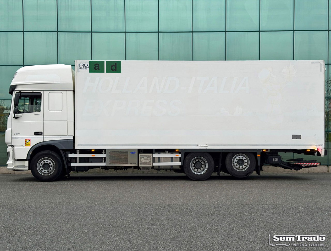 DAF XF 480 FAR SSC Isolated BOX 810x250x275 CM Inside TRS Cooling Tail Lift TOP Condition NL-Truck - Refrigerator truck: picture 2 DAF XF 480 FAR SSC Isolated BOX 810x250x275 CM Inside TRS Cooling Tail Lift TOP Condition NL-Truck - Refrigerator truck: picture 2