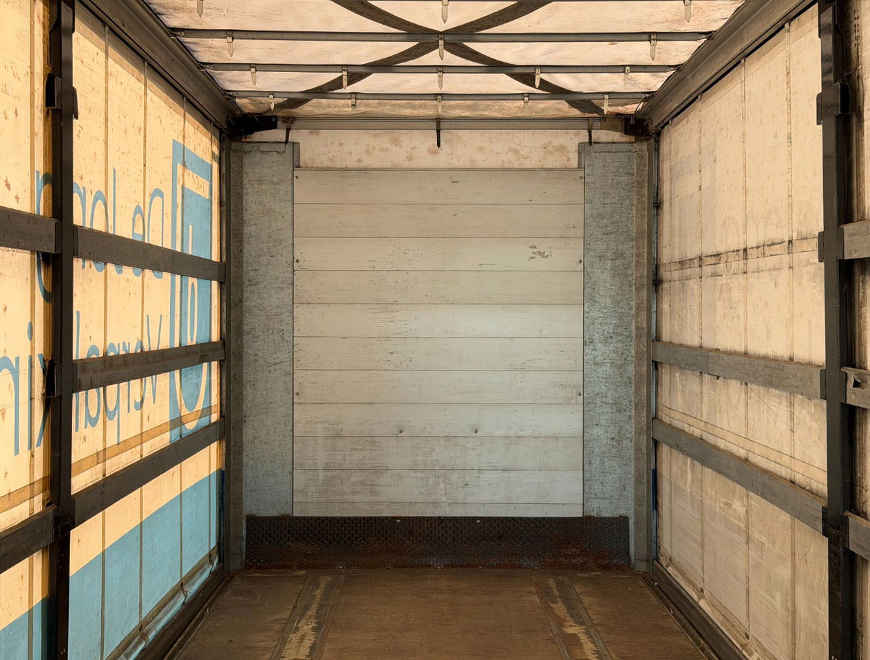 Curtainsider semi-trailer Fliegl SDS 350 Lift Axle Disc Brakes Sliding Sides + Roof TOP Condition: picture 18