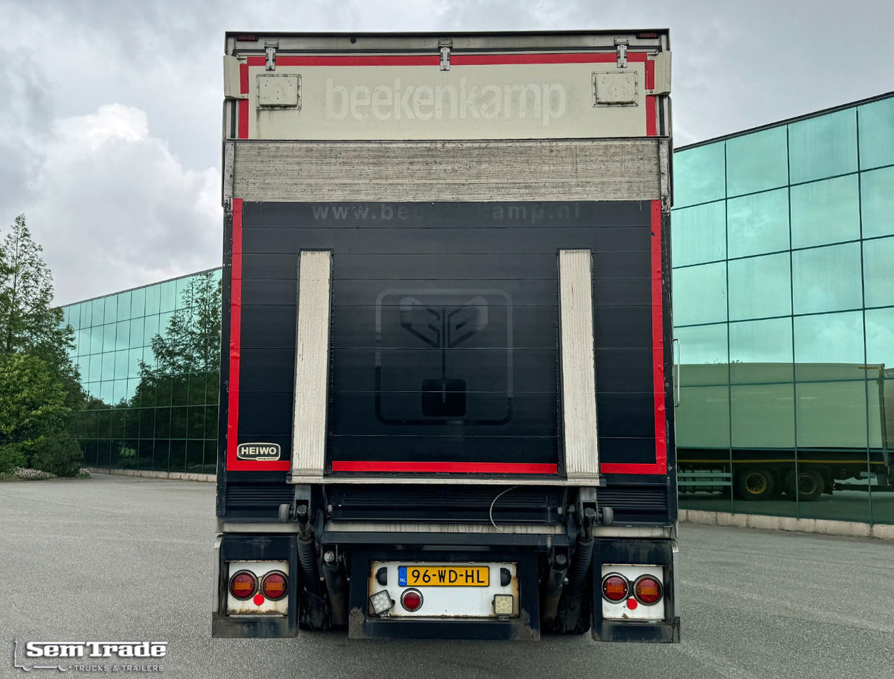 HTF Heiwo Isolated BOX TRS Cooling Tail Lift Holland-Trailer - Refrigerator trailer: picture 4 HTF Heiwo Isolated BOX TRS Cooling Tail Lift Holland-Trailer - Refrigerator trailer: picture 4