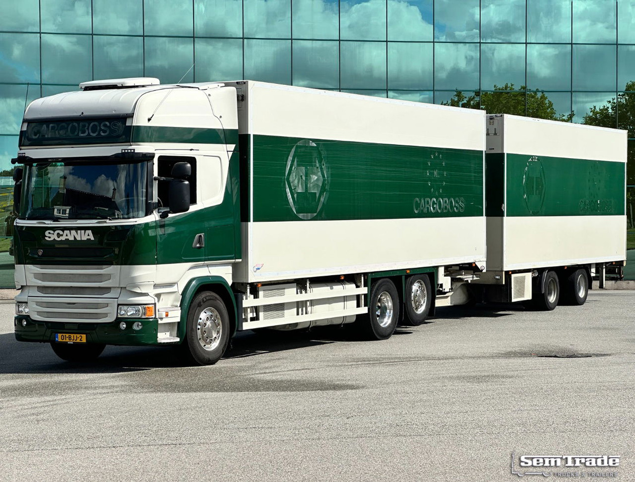 Scania R450 Retarder VAN Beurden Isolated Boxes TRS Cooling Tail Lift TOP Condition NL-Combi - Refrigerator truck: picture 1 Scania R450 Retarder VAN Beurden Isolated Boxes TRS Cooling Tail Lift TOP Condition NL-Combi - Refrigerator truck: picture 1