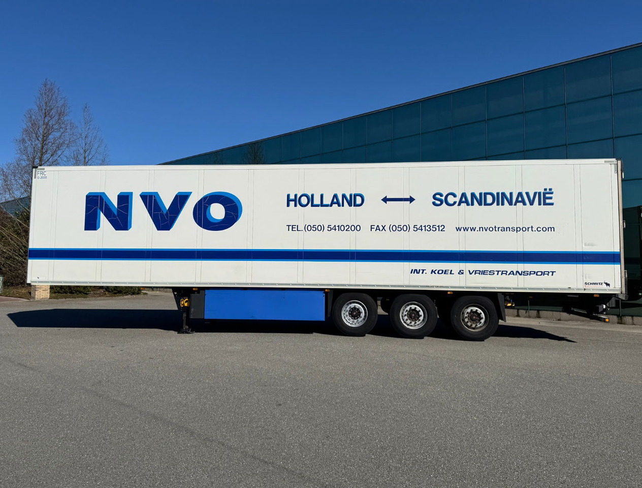 Schmitz Cargobull SCBS3B Carrier Vector SAF Axles Disc Brakes APK - TUV 02-2026 265 CM High Flowerwide 2 Pieces IN Stock - Refrigerator semi-trailer: picture 2 Schmitz Cargobull SCBS3B Carrier Vector SAF Axles Disc Brakes APK - TUV 02-2026 265 CM High Flowerwide 2 Pieces IN Stock - Refrigerator semi-trailer: picture 2