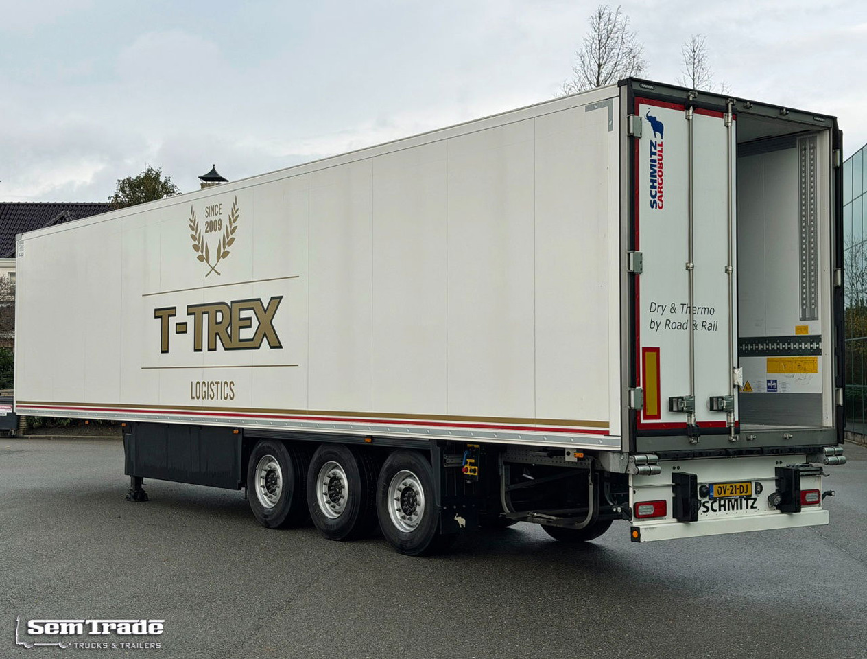 Schmitz Cargobull SCBS3B Thermo King SLXi 300 Only 502 Engine Hours Lift Axle Super Condition - Refrigerator semi-trailer: picture 3 Schmitz Cargobull SCBS3B Thermo King SLXi 300 Only 502 Engine Hours Lift Axle Super Condition - Refrigerator semi-trailer: picture 3