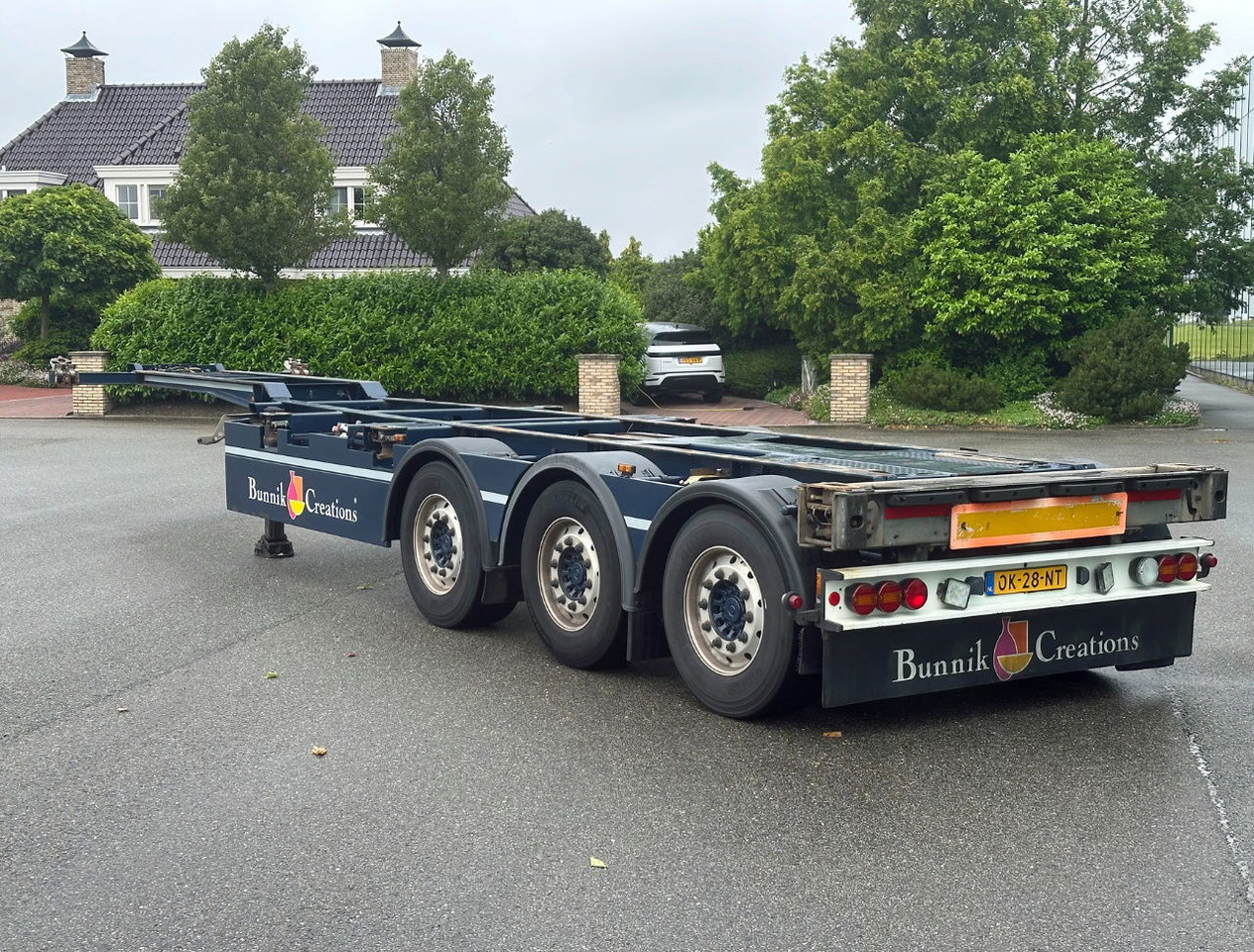 Schmitz Cargobull SCF 24 G LX Back Slider Disc Brakes Lift Axle TOP Condition NL - Container transporter/ Swap body semi-trailer: picture 3 Schmitz Cargobull SCF 24 G LX Back Slider Disc Brakes Lift Axle TOP Condition NL - Container transporter/ Swap body semi-trailer: picture 3