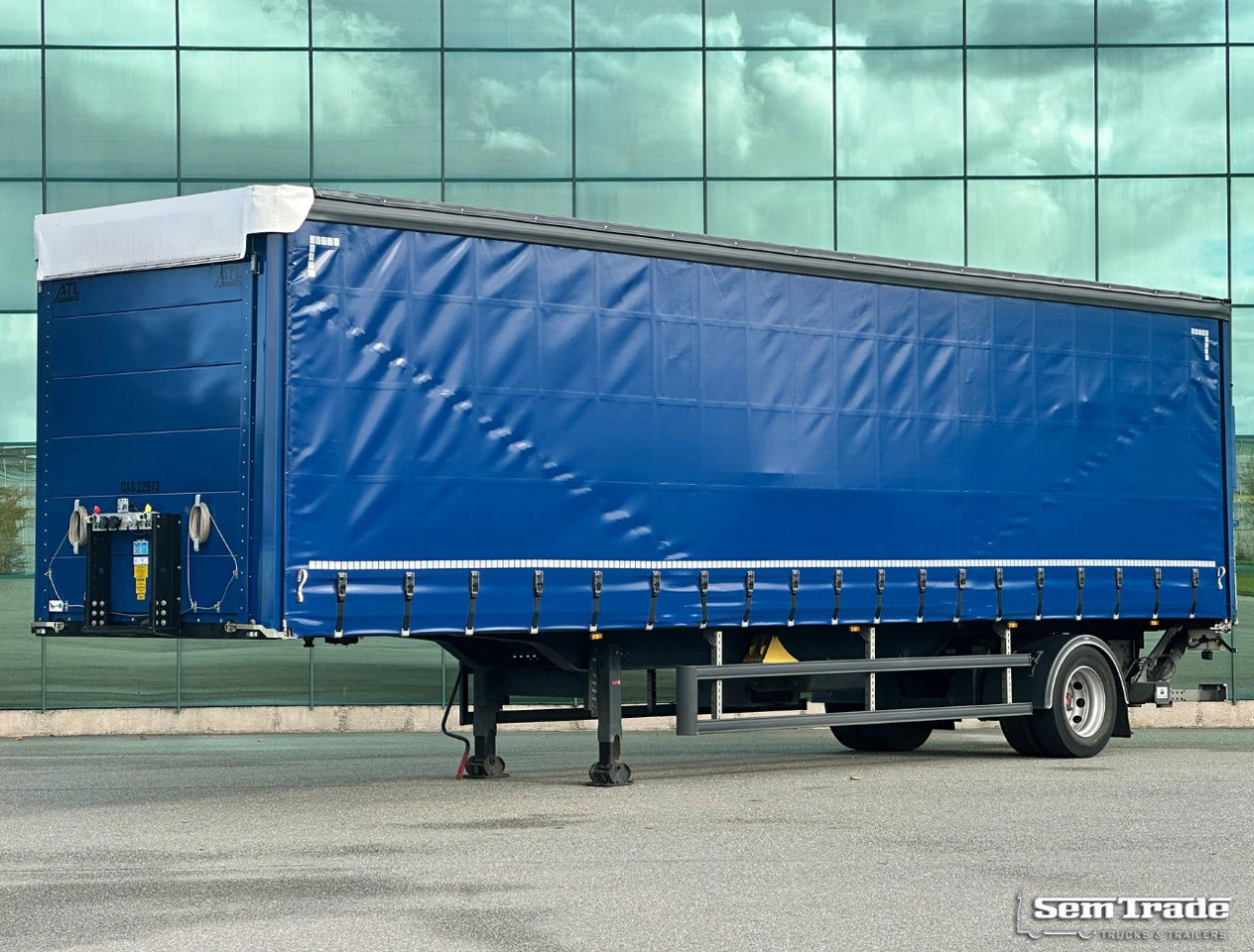 System Trailer Lprs9 City Trailer Tail Lift NEW Condition Holland-Trailer - Curtainsider semi-trailer: picture 1 System Trailer Lprs9 City Trailer Tail Lift NEW Condition Holland-Trailer - Curtainsider semi-trailer: picture 1