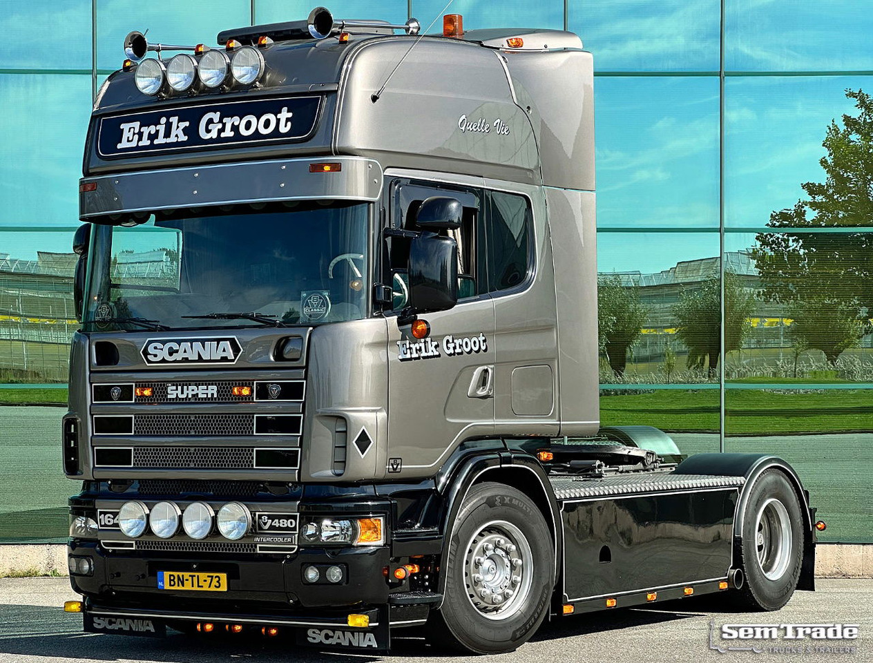 Scania R164-480 V8 Retarder Manual Gearbox Showtruck Completely Rebuild Unique Condition - Tractor unit: picture 1 Scania R164-480 V8 Retarder Manual Gearbox Showtruck Completely Rebuild Unique Condition - Tractor unit: picture 1
