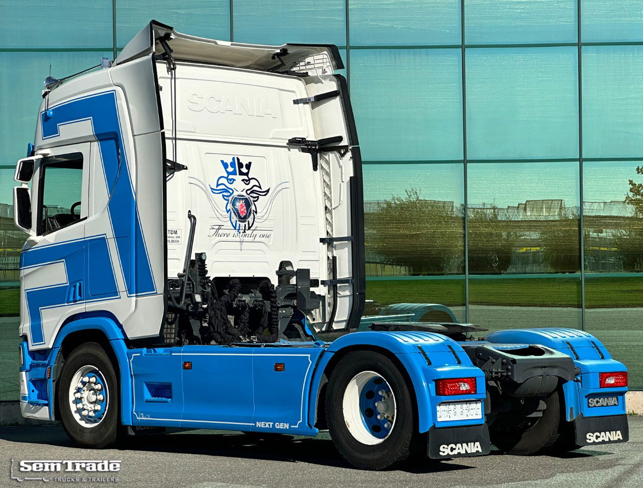 Scania R450 NGS Full AIR Retarder Full Spoiler 2X Tanks Super Condition Belgium-Truck - Tractor unit: picture 3 Scania R450 NGS Full AIR Retarder Full Spoiler 2X Tanks Super Condition Belgium-Truck - Tractor unit: picture 3