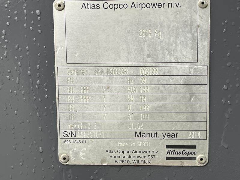 Generator set Atlas-Copco QAS 100: picture 9 Generator set Atlas-Copco QAS 100: picture 9