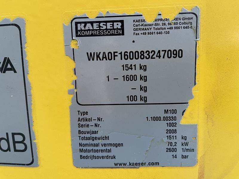 Kaeser M 100 - N - Air compressor: picture 3 Kaeser M 100 - N - Air compressor: picture 3