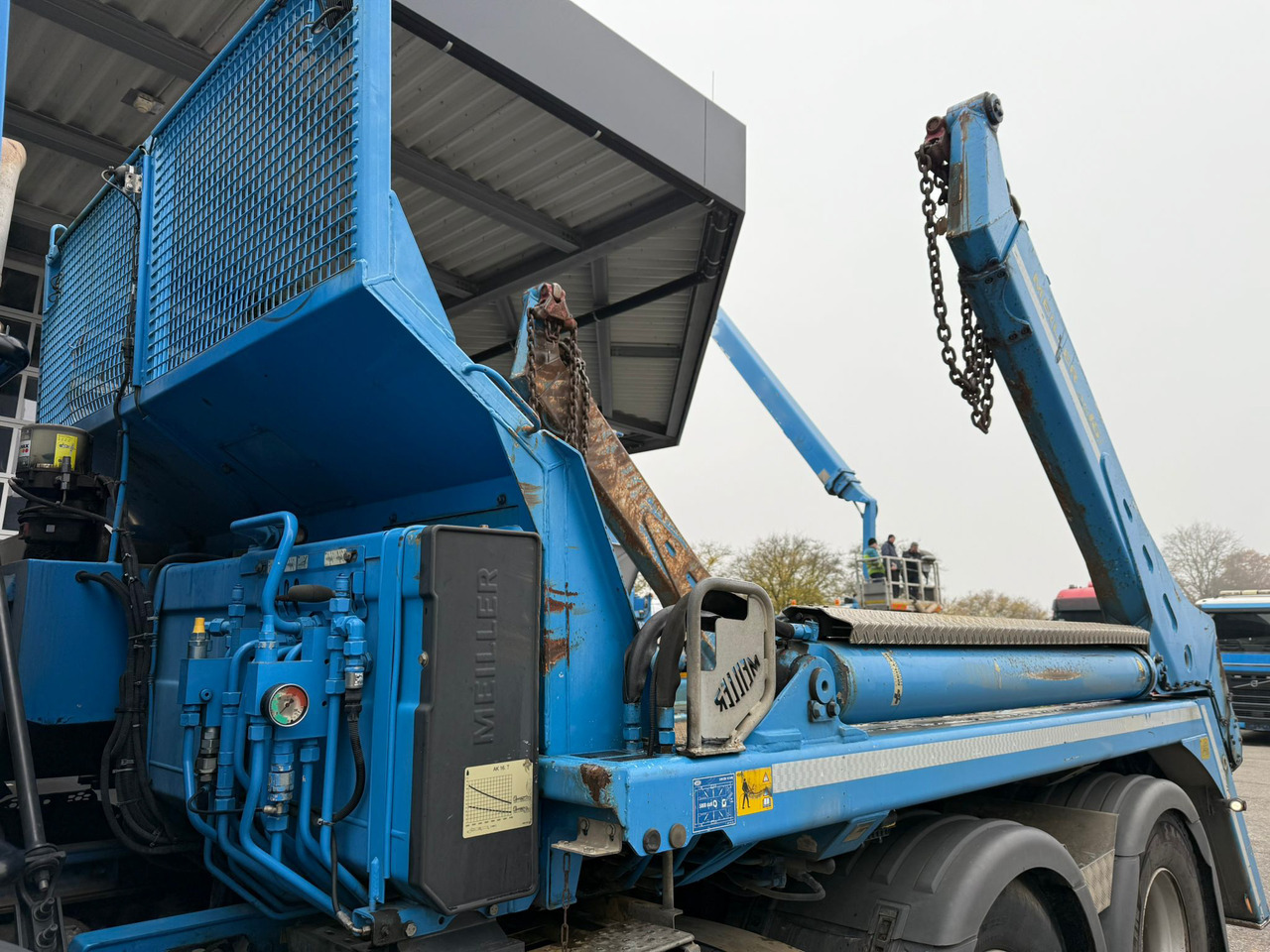 SCANIA P450 6x2 + AK16N TC - Skip loader truck: picture 2 SCANIA P450 6x2 + AK16N TC - Skip loader truck: picture 2