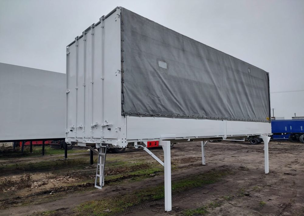 Curtainside swap body Krone Zabudow BDF Krone 7,45m 18 palet: picture 1