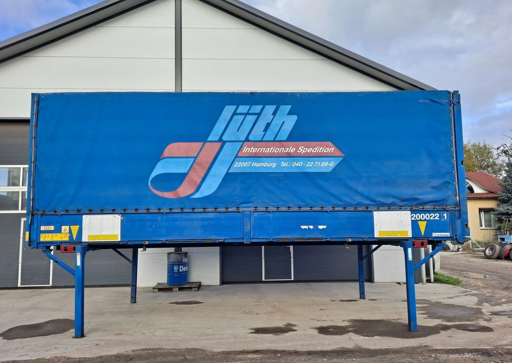 Krone Zabudowa BDF 7,45 18 palet Faktura VAT - Curtainside swap body: picture 1 Krone Zabudowa BDF 7,45 18 palet Faktura VAT - Curtainside swap body: picture 1