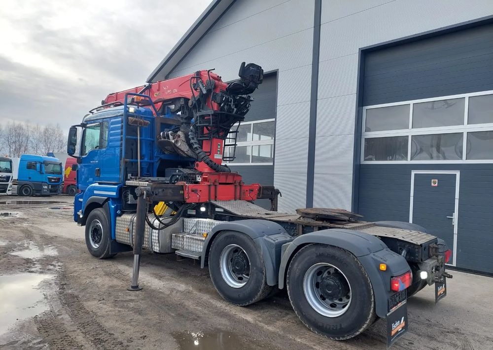 MAN TGS 26-480 6x4 do drewna PALFINGER Epsilon S 270L83 - Tractor unit: picture 4 MAN TGS 26-480 6x4 do drewna PALFINGER Epsilon S 270L83 - Tractor unit: picture 4