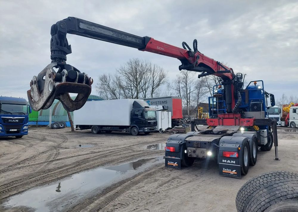 MAN TGS 26-480 6x4 do drewna PALFINGER Epsilon S 270L83 - Tractor unit: picture 1 MAN TGS 26-480 6x4 do drewna PALFINGER Epsilon S 270L83 - Tractor unit: picture 1