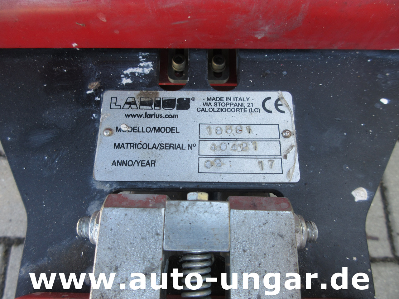 Construction machinery Larius Miro Liner Plus Airless Roadmarking Markiermaschine Bj. 2017 Graco: picture 7