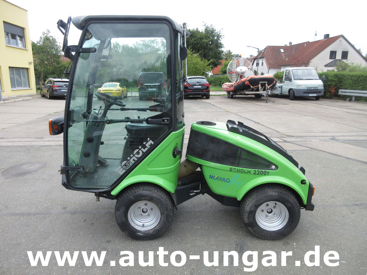 Egholm 2200 T Moduloflex 4x4 Knicklenkung Baujahr 2009 Daihatsu DM950 Diesel - Municipal tractor: picture 4 Egholm 2200 T Moduloflex 4x4 Knicklenkung Baujahr 2009 Daihatsu DM950 Diesel - Municipal tractor: picture 4