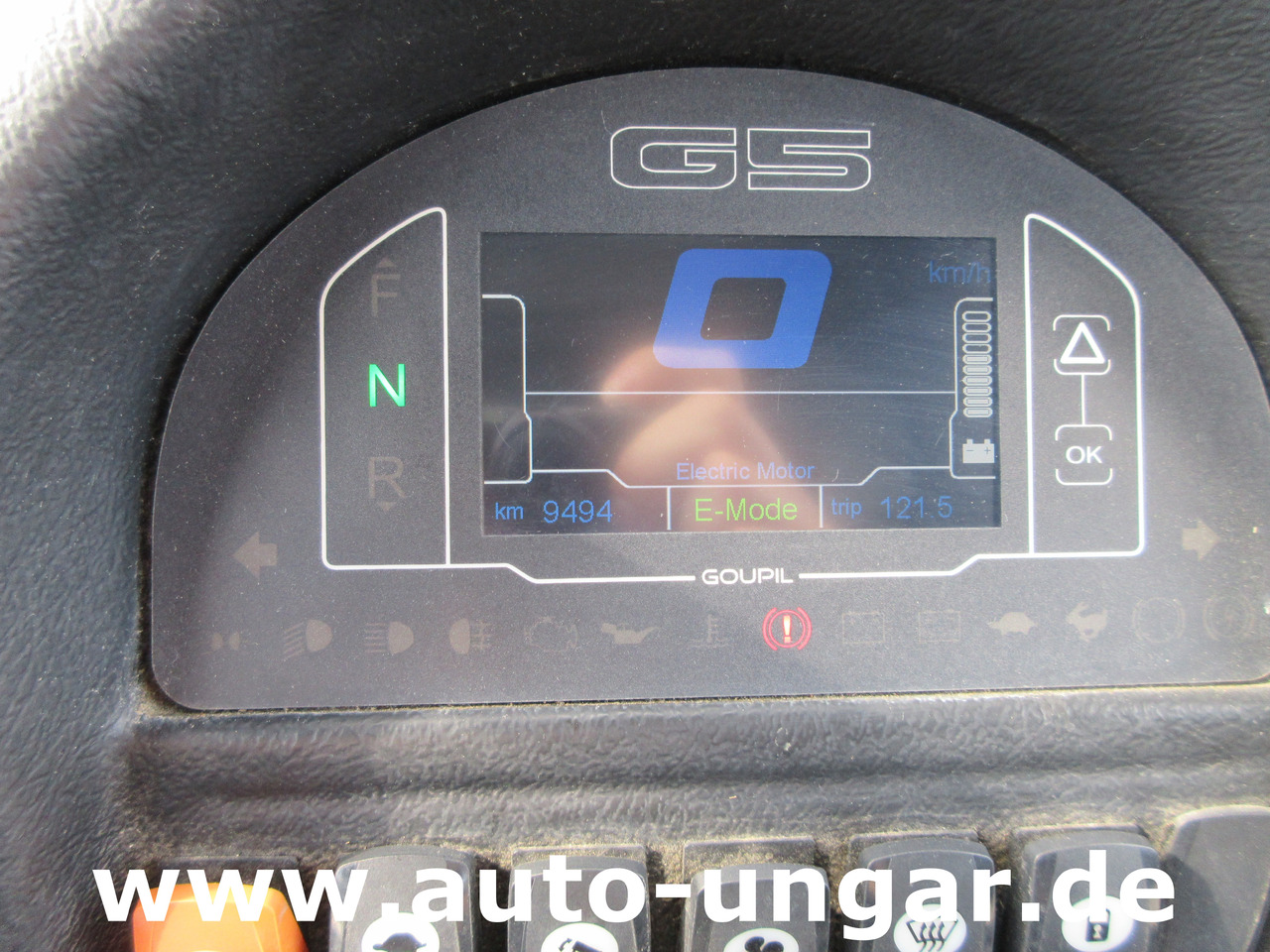 Electric utility vehicle GOUPIL G5 E Kipper Unfall- und Getriebeschaden Elektrofahrzeug Bj 2014: picture 23 Electric utility vehicle GOUPIL G5 E Kipper Unfall- und Getriebeschaden Elektrofahrzeug Bj 2014: picture 23