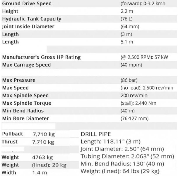 Ditch-Witch JT 1720 (5t , 40m/120mm - Directional boring machine: picture 4 Ditch-Witch JT 1720 (5t , 40m/120mm - Directional boring machine: picture 4