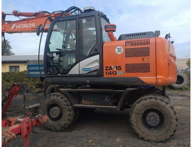 Hitachi Zaxis 140W-5B - Wheel excavator: picture 1 Hitachi Zaxis 140W-5B - Wheel excavator: picture 1
