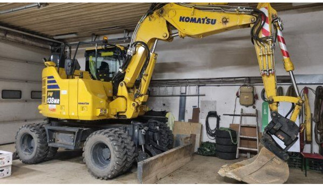 Komatsu PW 138 MR - Wheel excavator: picture 1 Komatsu PW 138 MR - Wheel excavator: picture 1