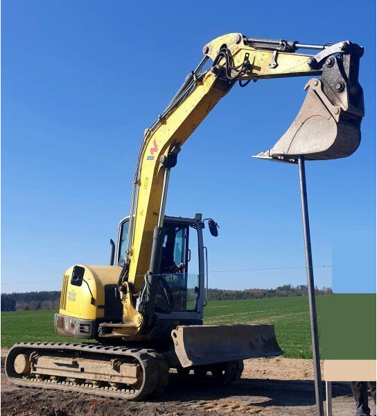 WACKER NEUSON EZ80 E14-03 gummi 8t rubber - Crawler excavator: picture 2 WACKER NEUSON EZ80 E14-03 gummi 8t rubber - Crawler excavator: picture 2