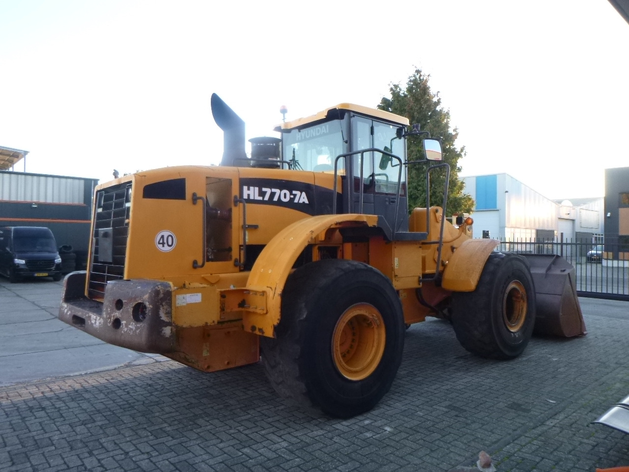 HYUNDAI HL770-7A - Wheel loader: picture 5 HYUNDAI HL770-7A - Wheel loader: picture 5