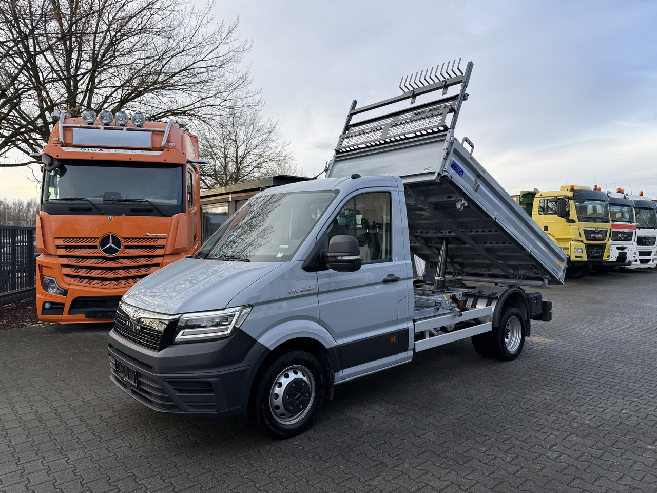 MAN TGE 6.160 Meiller Trigenius Neuwertig ! - Tipper: picture 1 MAN TGE 6.160 Meiller Trigenius Neuwertig ! - Tipper: picture 1