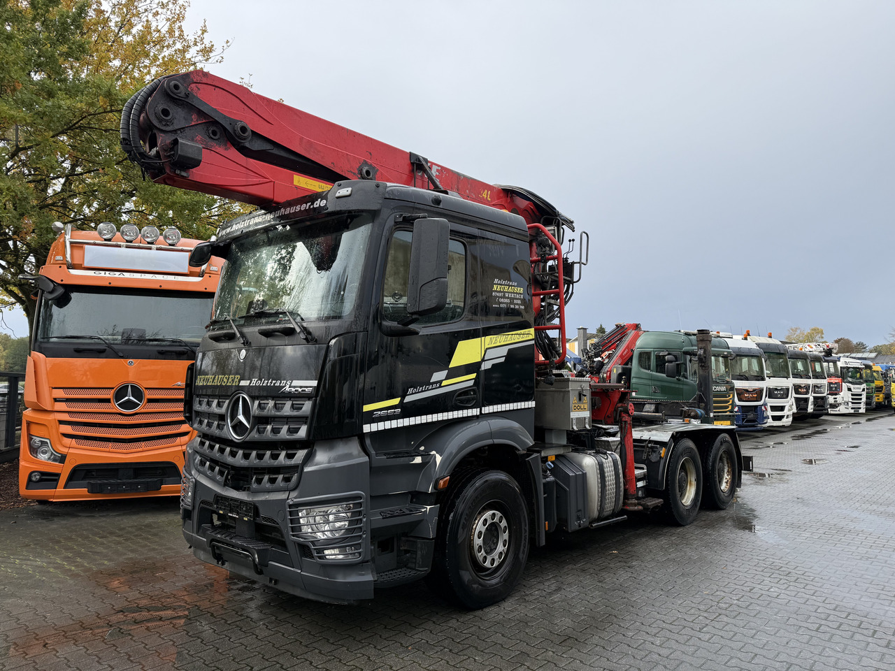 Mercedes-Benz Arocs 2653 6X4 Kran Kesla 2124L - Timber truck, Crane truck: picture 1 Mercedes-Benz Arocs 2653 6X4 Kran Kesla 2124L - Timber truck, Crane truck: picture 1