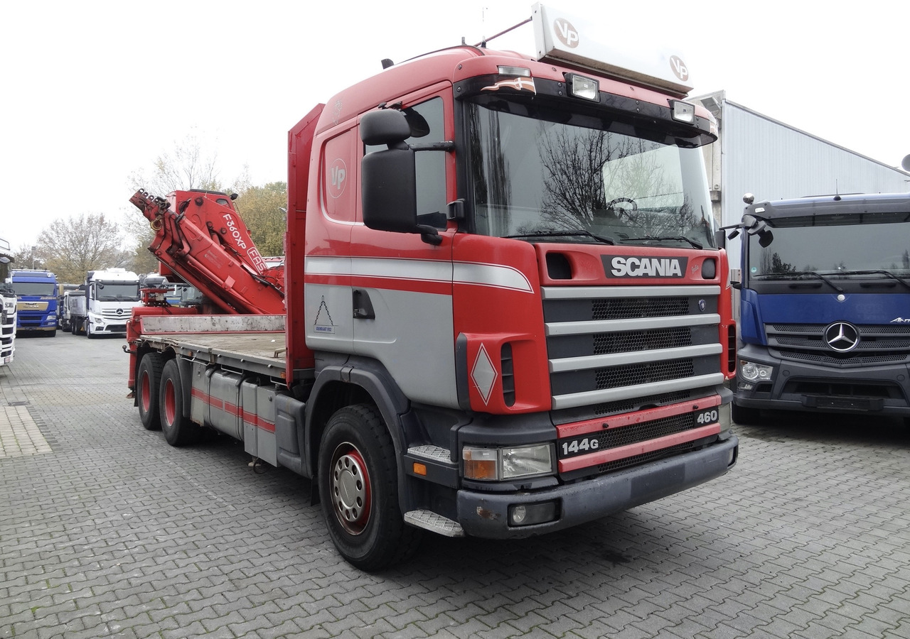 Dropside/ Flatbed truck, Crane truck Scania R144 460 6X4 Fassi 360 bis 25 Meter: picture 9 Dropside/ Flatbed truck, Crane truck Scania R144 460 6X4 Fassi 360 bis 25 Meter: picture 9