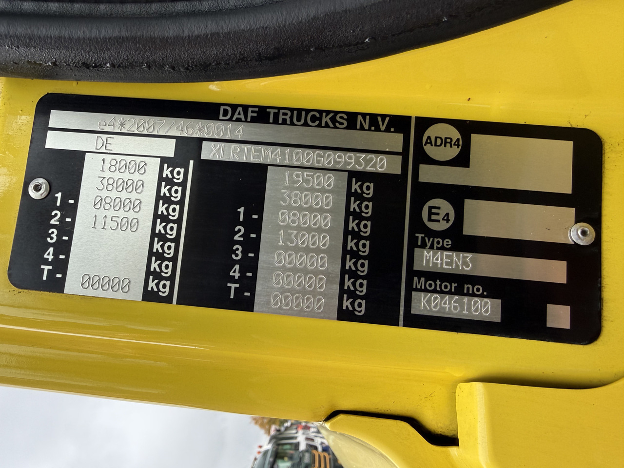 Daf CF 370 4X2 - Tractor unit: picture 5 Daf CF 370 4X2 - Tractor unit: picture 5