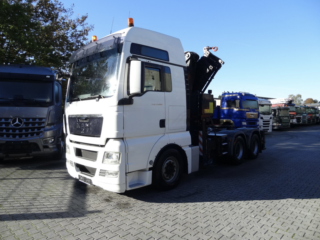 Tractor unit MAN TGX 33.480 6X4 Kran MKG 381 bis 20 Meter: picture 10