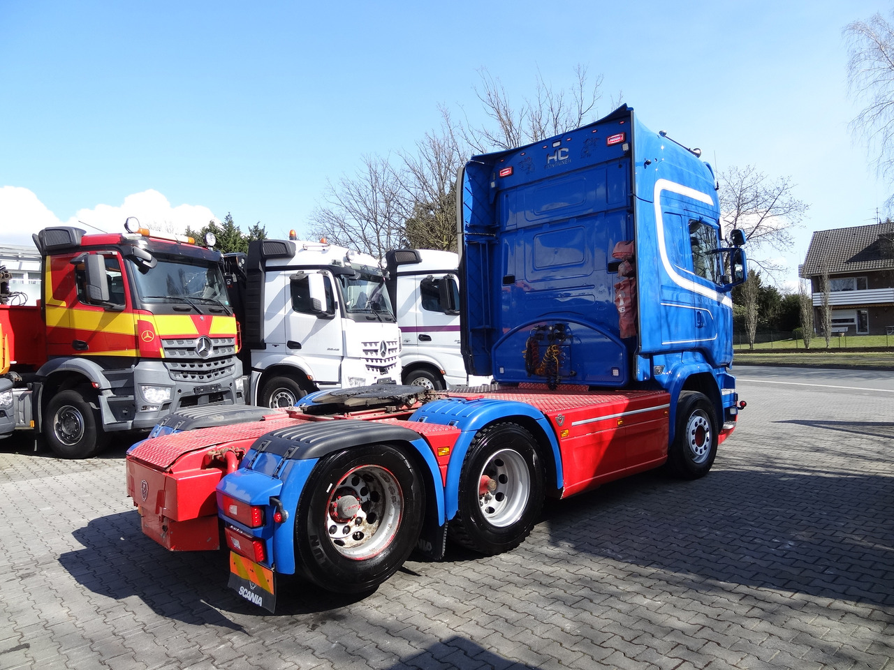 Tractor unit Scania R580 V8 6X2 Topline: picture 9