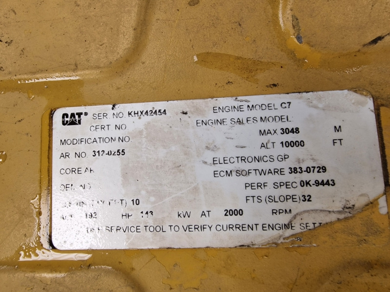Caterpillar C7 / C7.2 140K Motor Grader Engine (Plant) - Engine for Construction machinery: picture 2 Caterpillar C7 / C7.2 140K Motor Grader Engine (Plant) - Engine for Construction machinery: picture 2