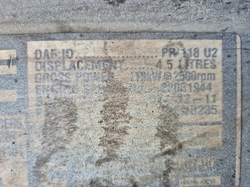 DAF FR118U2 Engine (Truck) - Engine for Truck: picture 2 DAF FR118U2 Engine (Truck) - Engine for Truck: picture 2