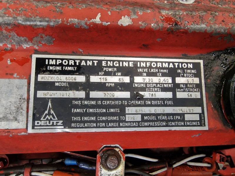 Deutz BF6M1012E Engine (Plant) - Engine for Construction machinery: picture 2 Deutz BF6M1012E Engine (Plant) - Engine for Construction machinery: picture 2