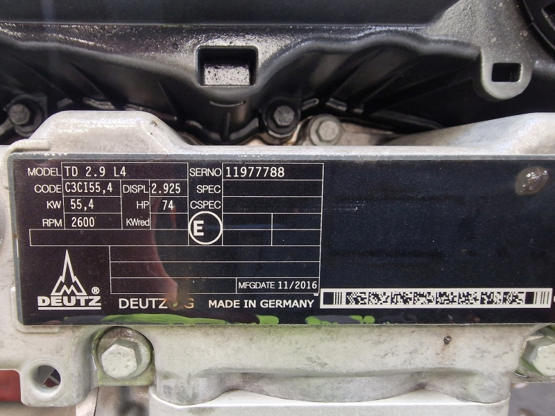 Engine for Construction machinery Deutz TD 2.9 L4 New Engine (Plant): picture 11