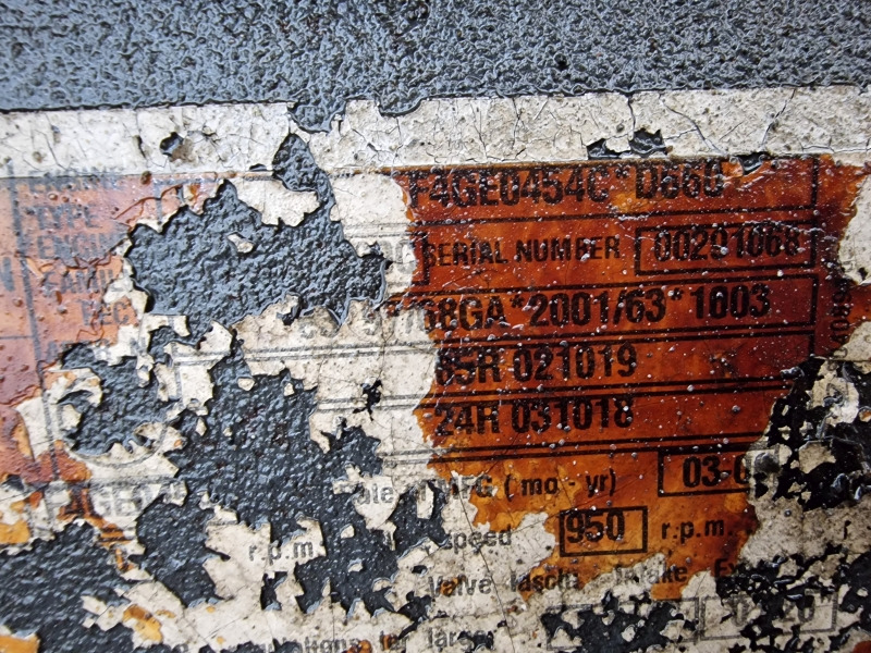 Engine for Construction machinery Iveco CNH F4GE0454C*D660 Engine (Plant): picture 11