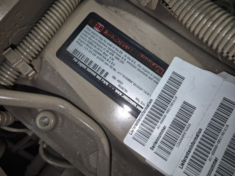 Engine for Agricultural machinery John Deere 6068HRT90 Engine (Agri): picture 12