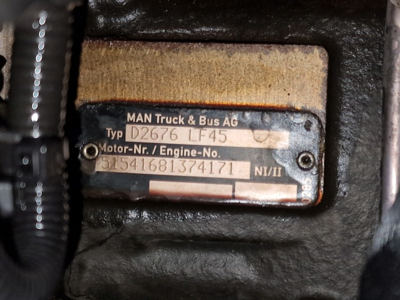 MAN D2676 LF45 Engine (Truck) - Engine for Truck: picture 2 MAN D2676 LF45 Engine (Truck) - Engine for Truck: picture 2