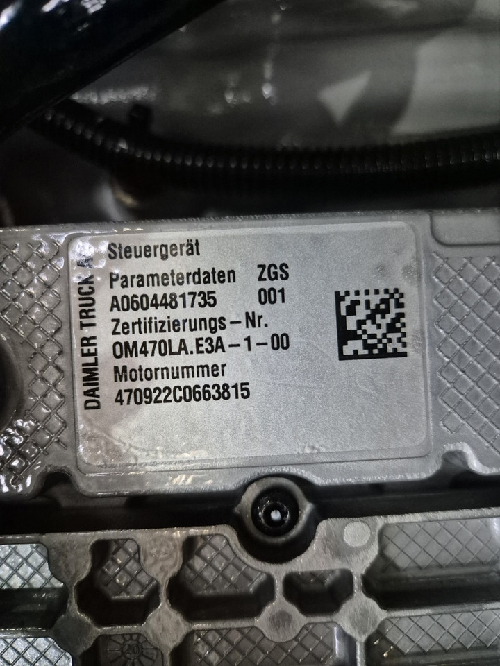 Mercedes Benz OM470LA.E3A-1-00 Engine (Industrial) NEW - Engine for Industrial equipment: picture 2 Mercedes Benz OM470LA.E3A-1-00 Engine (Industrial) NEW - Engine for Industrial equipment: picture 2