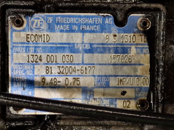 ZF Ecomid 9S1310 TO Gearbox - Gearbox: picture 2 ZF Ecomid 9S1310 TO Gearbox - Gearbox: picture 2