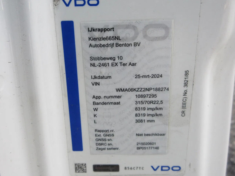 Cab and interior for Truck MAN MAN 18.430 TGS NIEUWETYPE MODEL 2023 IS VOOR PART DONER: picture 8